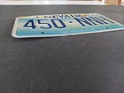 2008 Nevada License Plate 450 Nnh The Silver State 