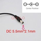 100pcs Dc Power Supply 3v 5v 6v 9v 8v 10v 12v 500ma 1a Adapter 5 5mm X 2 1mm Us