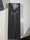 Waterford Crystal Fleurology Clear White Rose 