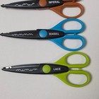 Fiskars Decorative Edge Scissors Multicolor 4-pack Craft Set