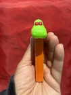 Green Orange Crocodile Alligator No Feet Vtg 70s Austria Pez Dispenser