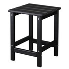 Outdoor Side Table     15  Hdpe Adirondack Side Table sturdy Small Outdoor Side