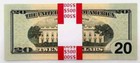 New Uncirculated Twenty Dollar Bills  20  Series 2004 Sequential Notes Lot Of 25