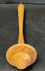 Vintage Wooden Drop Spindle Hand Spinning Yarn Tool W  Wire Guide Primitive
