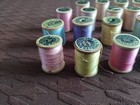Vintage Lot Of 31 Wooden Thread Coats   Clark s  J   P Coats  Star Sewing    