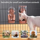 Rabbit Water Dispenser bunny Food Bowl ferret Feeders Water Bottle For Cage