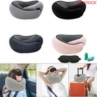 Neck Travel Pillow Memory Foam Neck Pillow Comfort Compact Ergonomic For Travel