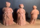  rare vtg 1980s Old South  Resin Figurines Signed By Sculpture black Americana