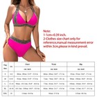 Women s High Waist Push Up Bikini Set Swimsuit Swimwear Belly Way Swimsuit
