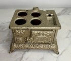 Vintage Rival Cast Iron Miniature Toy Wood Stove Salesman Sample Antique
