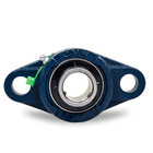 Ucfl202-10 Pillow Block Flange Bearing 5 8  Bore 2 Bolt Solid Base  10pcs 