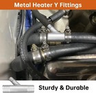 1 Set 1  To 5 8 Cab Heater Y Fitting Compatible For Utv Sxs Rzr Can Am Polaris