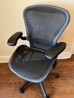 Herman Miller Aeron Office Chair Fully Loaded  black Color  Size B