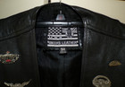Harley-davidson Biker Vest  nice   Size 50 9 Pins badges 2002   2006 See Pics