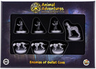 Animal Adventures Rpg  Enemies Of Gullet Cove Cats Miniatures Steamforged - New