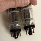 Lot Of 2 Vintage Rca Gg Tubes