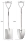 Pure Titanium Shovel Shape Spoon Lightweight Dessert Coffee Spoon Portable Edc
