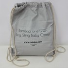 Nalakai Luxury Ring Sling Baby Carrier Soft Linen Blend Baby Wrap Blue Moon New