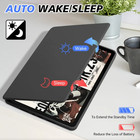 Ipad Air 13   Inch M4 m3 Case With Pencil Holder Multi-angle Viewing Stand Cover