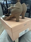 Bloch Chord T-bar Strap 3-in Leather Dance Character Shoe Tan Brown Size 7 5
