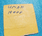 1973 September 29 Uriah Heep Concert Ticket Stub Kiel Auditorium Vintage
