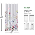 Fun Weekend 72  x36   Floral Shower Curtain  36 w X 72 l  pack Of 1  
