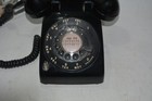 Vintage 1960s Western Electric Bell System Black Rotary Telephone 511f     Used