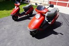 1987 Honda Elite 150 Ch150 - 1500 Miles - Red 153cc Scooter With Title And Keys