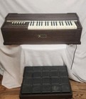 Vintage Magnus Electric Chord Organ Model 850 P Made In Usa With Bench Read