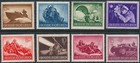 Authentic Lot Stamp Germany 1944 Wwii War Tank Ship Wehrmacht Selection Mng