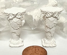 Dollhouse Miniature Group Of  12 Architectural Decorative  Pieces