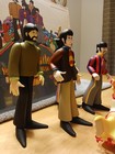 Vintage 1999 Mcfarlane Series One Beatles Yellow Submarine 4 Figures   The Sub 