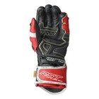 Rst Gp D30 Black red Race Track Sport Leather Motorcycle Gloves 2xl
