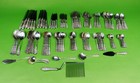 Rose By Stieff Sterling Silver Repousse Flatware Set  143 Pieces 
