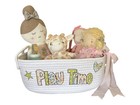 Play Time Toy Basket For New Mom Baby Shower Gift Basket Organize Cute For Girls
