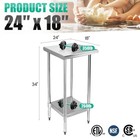 Stableink Nsf Stainless Steel Small Table 18x24 Inches  Metal Prep   Work Tab   