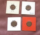 4 Better Date Wheat Cents From Estate Sale - More In Store