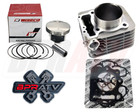 Trx400ex Trx 400ex 416 Big Bore Kit 87 Mil Cylinder  2 Top End Rebuild Complete