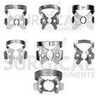 20 Pcs Endodontic Rubber Dam Clamps Set Stainless Dental Instrument German Grade