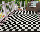  5 x 8  6 x9   9 x12   9 x18   Outdoor Rugs Patio Mat Reversible Rv Camping Rug