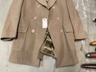 Original Wwii Us Army Winter M1938 Officer  cut Down  Overcoat- Large 44r