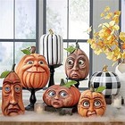 Hanoxe Expressive Pumpkin Family Halloween Decorations  Pumpkin Lantern Venue