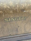 Singer Portable Sewing Machine Model 99-13 Wooden Case No Key 1950 Vtg Read 