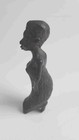 Vintage African Woman Wood Hand Carved Figure Statue Tribal Art 5 