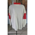 Vintage Coca-cola    winter Sports    Rugby Sweatshirt     Red white     1986 Ski   