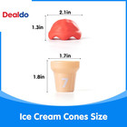 Number 1-10 Ice Cream Counting Cones     Educational Number Matching Learning Toy