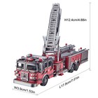 Piececool 3d Ladder Truck Metal Building - Architectural Model For Adult Gifts