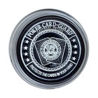 Card Guard - Royal Flush Silver Poker Protector  