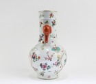 Chinese Porcelain Vase  Flanked With Elephant-shaped Handles   qianlong  Mark