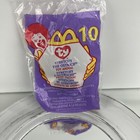 Stretchy The Ostrich     10 Ty    Mini Beanie Baby Mcdonalds    Happy Meal Toy Sealed 